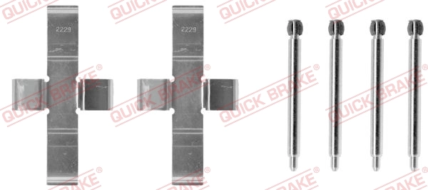 Accessory Kit, disc brake pad
